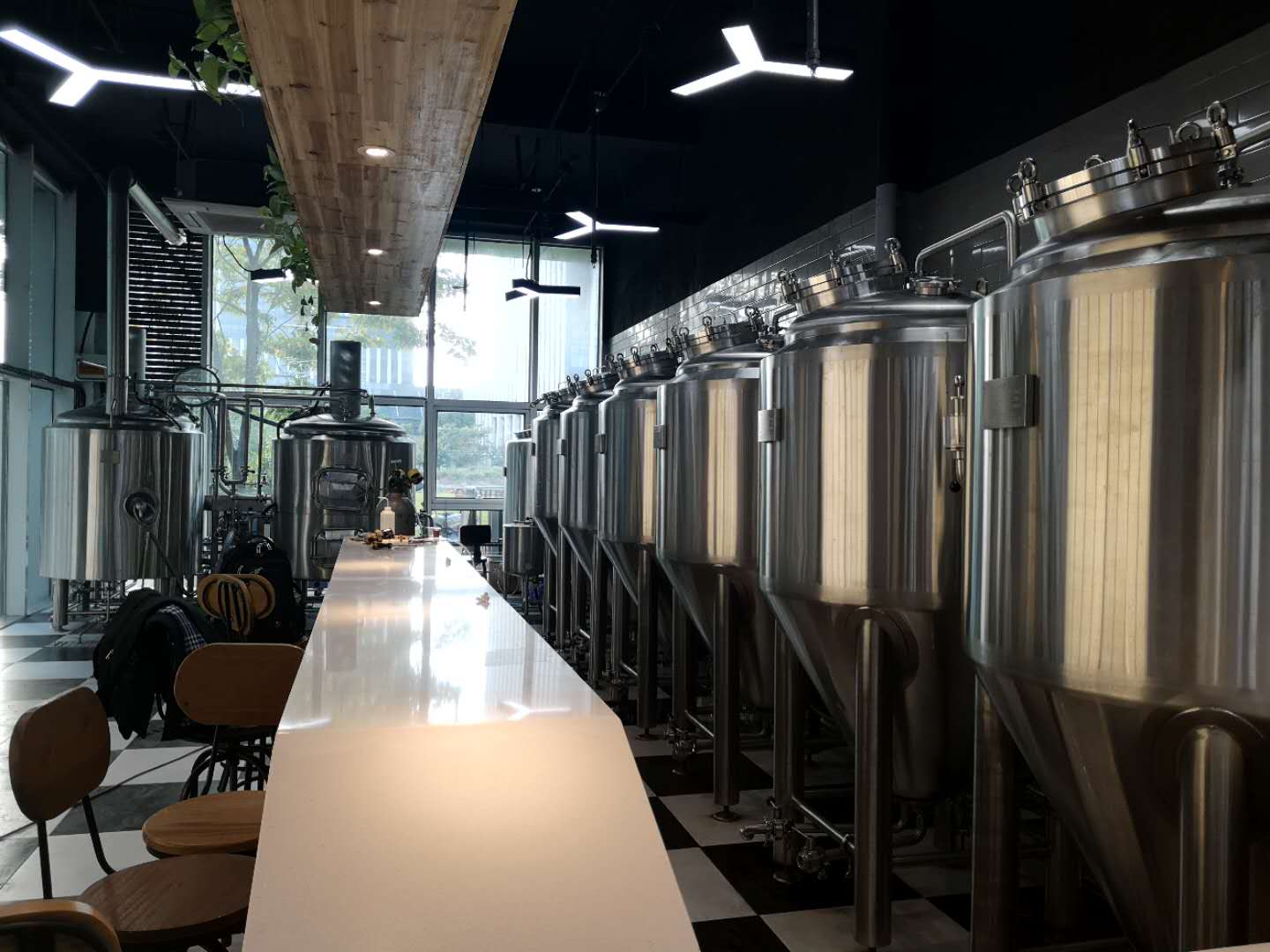 WEMAC 500L beer brewing system factory using in pub & restaurant