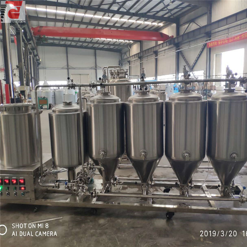 USA  automatic manual  convenient microbrewry equipment of sus304 316 from China manufactures W1