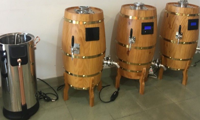 Morocco high quality all-in-one home beer brewing equipment of stainless steel  from China factory supplier W1