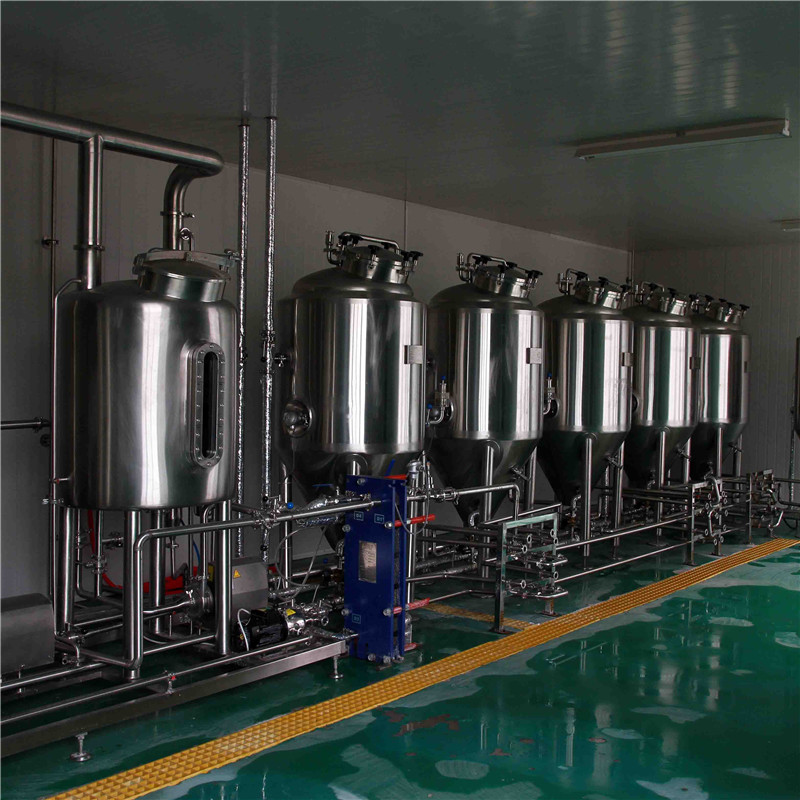 300L 4vessels brewery equipment in Jiangnan University Brewing Laboratory WEMAC Y023