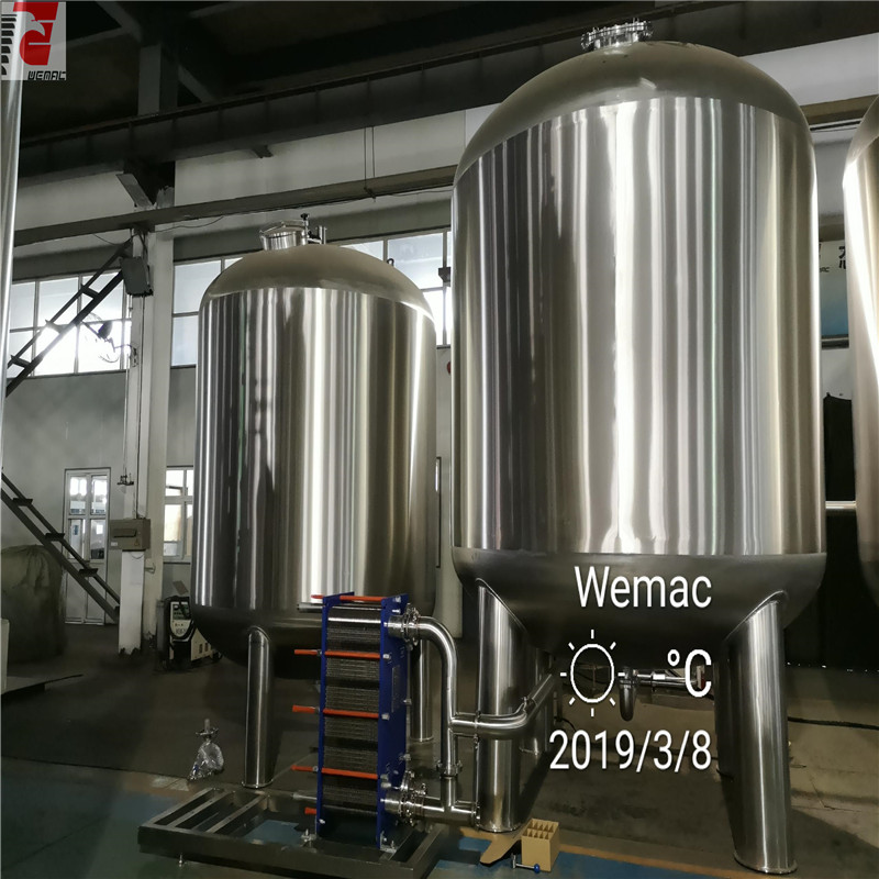 Pharma solution store stainless steel purified water tank for sale WEMAC S007