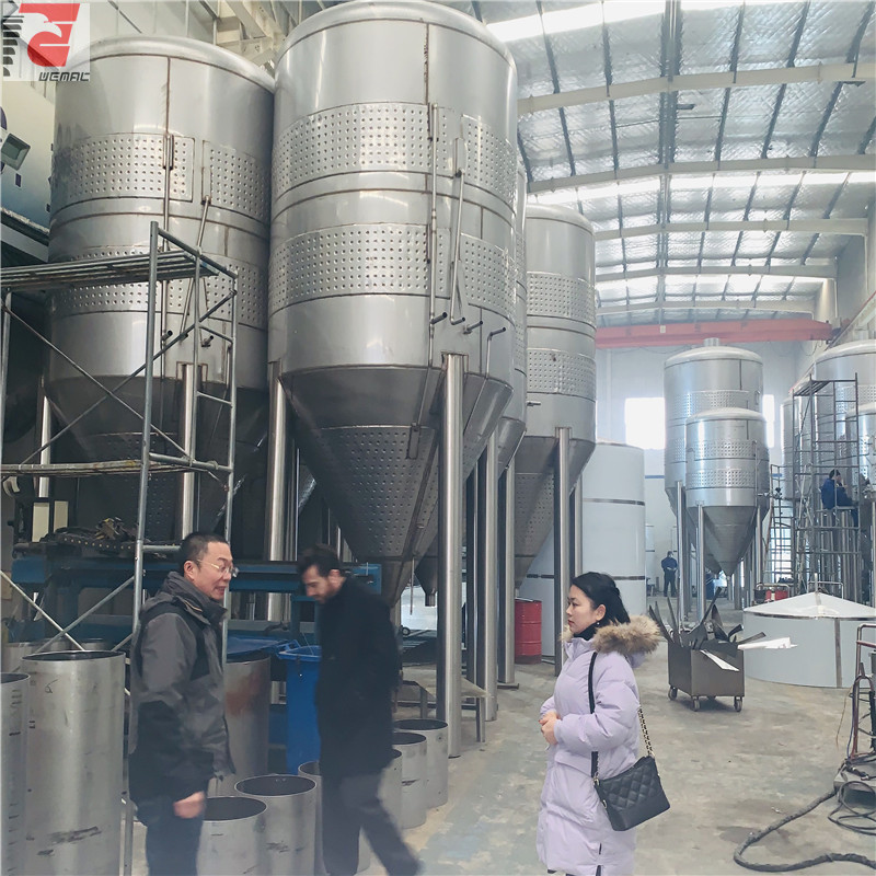 5 vessels brewhouse Brewhouse equipment manufacutrer China Beer brewing machine price