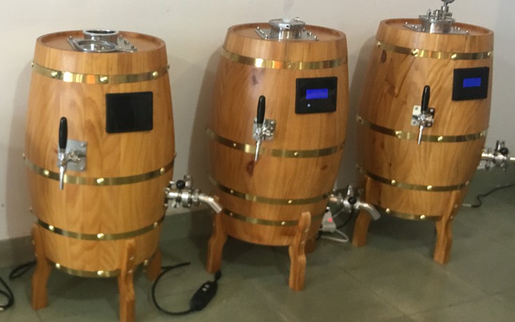 US DIY automated home beer brewing equipment of stainless steel for beer enthusiasts from China factory 2020 W1