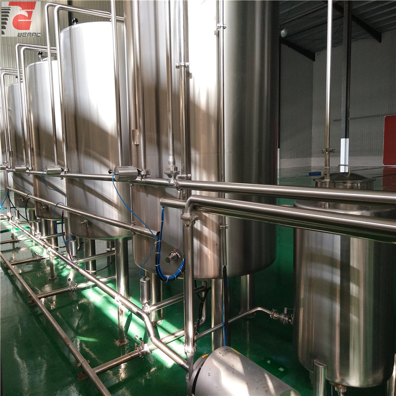 Safe reliable economic and efficient beer brewing CIP system of SUS304 316 from China W1