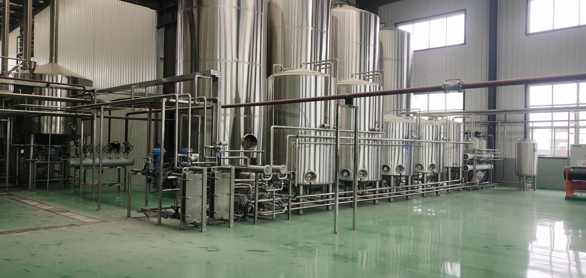 Safe reliable economic and efficient beer brewing CIP system of SUS304 316 from China W1