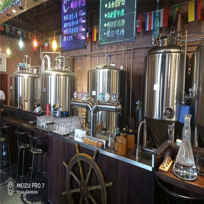 Commercial brewery setup and beer brewing equipment for sale