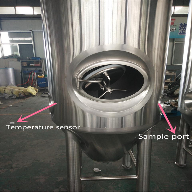 500L Jacketed fermenter beer fermentation tanks for sale WEMAC Y005