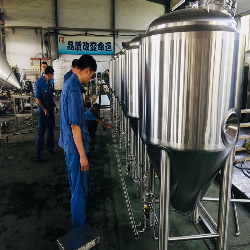 500L Jacketed fermenter beer fermentation tanks for sale WEMAC Y005