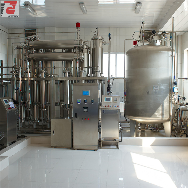 China multi column distilled water plant manufacturer 