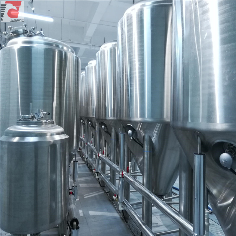 SUS304 2000L complete beer making equipment export to South Korea Chinese supplier ZZ