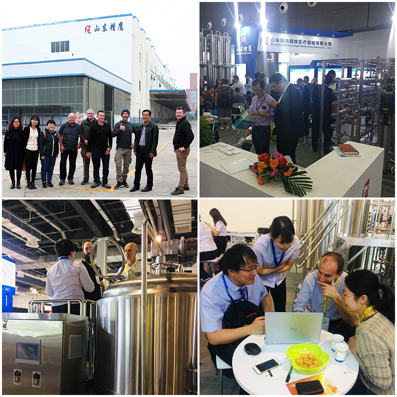 China stainless steel beer brewing equipment professional manufacturer