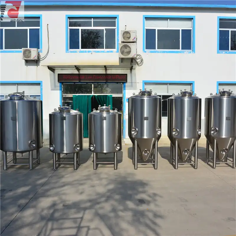 Stainless steel beer bright tank for improving beer quality