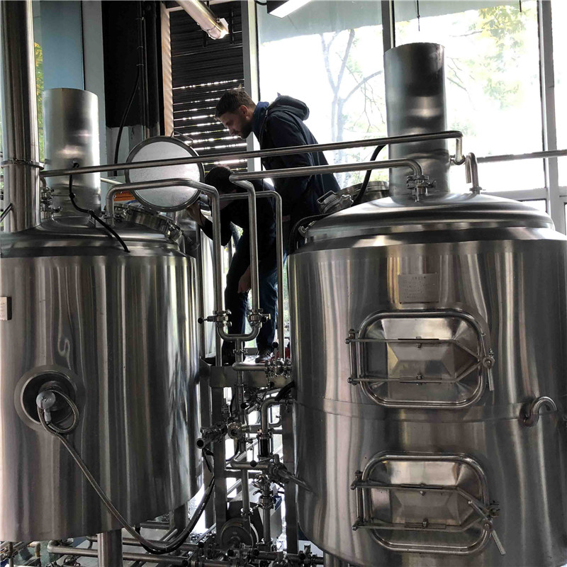 500L Turnkey brewery equipment  for sale china factory sale in France WEMAC G070