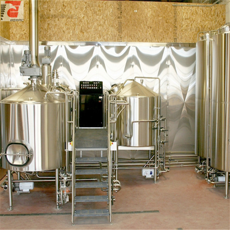 China complete beer brewing system for sale