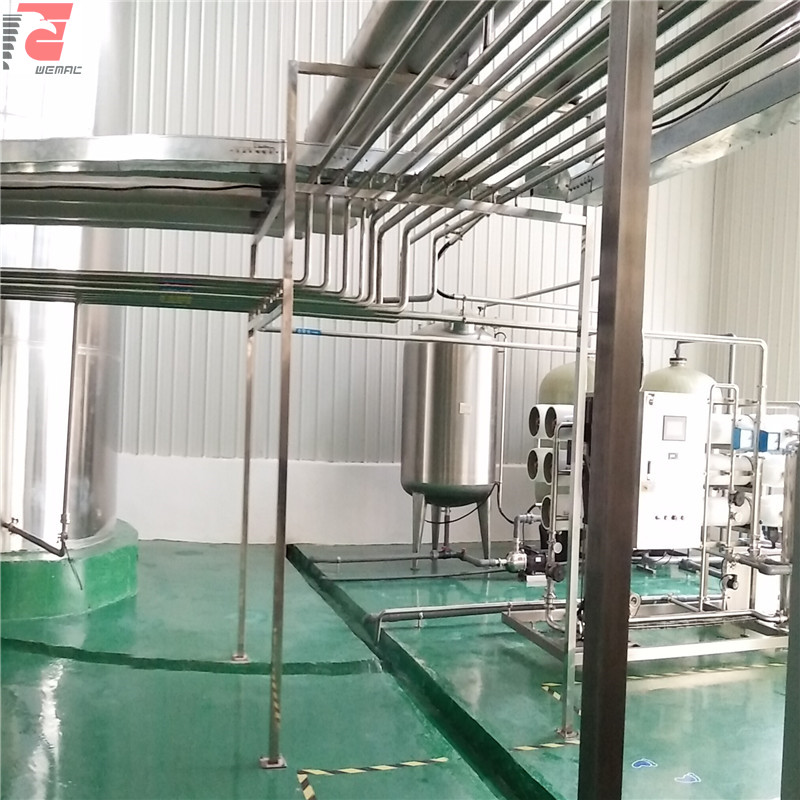 Turnkey beer brewing system for sale china WEMAC H027