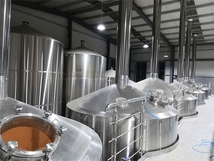 equipment needed to brew beer commercially