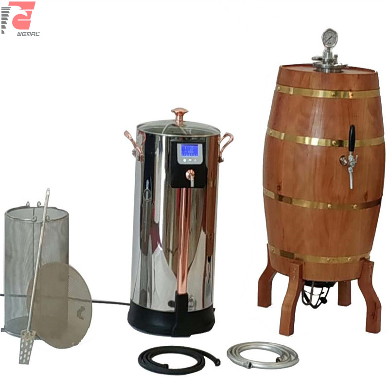 USA top quality  all-in-one home beer brewing equipment of SUS304 316 from China  manufactures W1