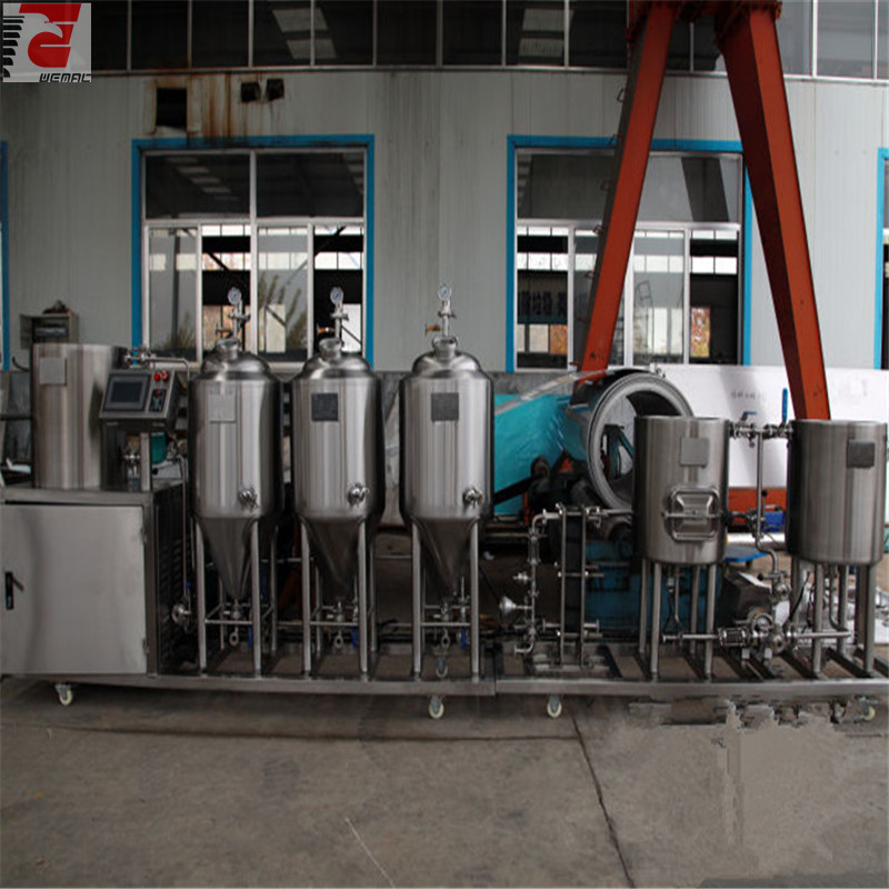 USA top quality  all-in-one home beer brewing equipment of SUS304 316 from China  manufactures W1