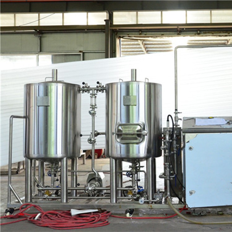 two vessels mashing vessel-100L home microbrewery.JPG