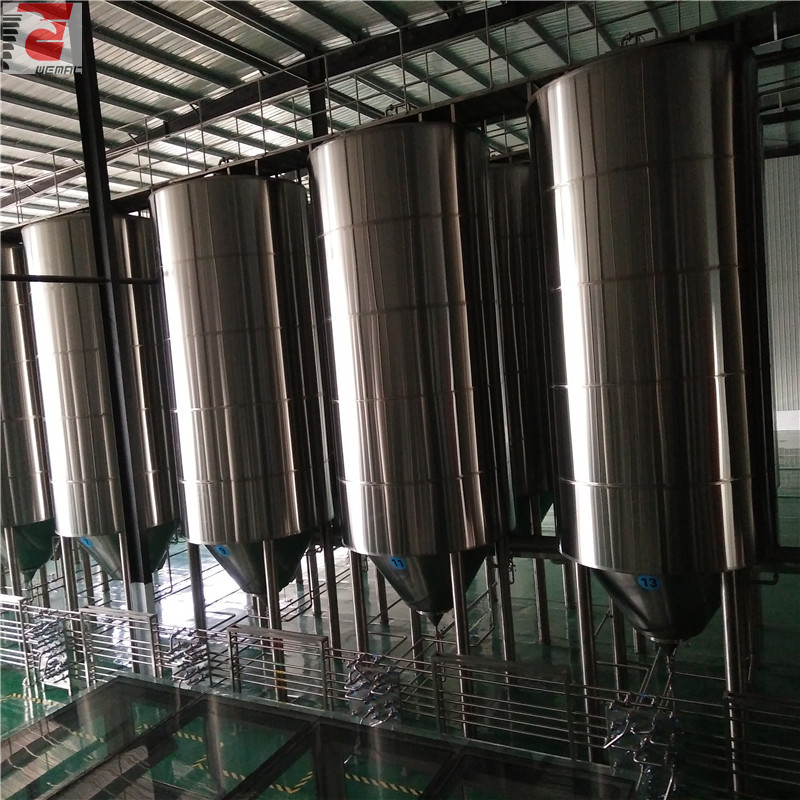 Large volume industrial beer brewing equipment for sale WEMAC H008