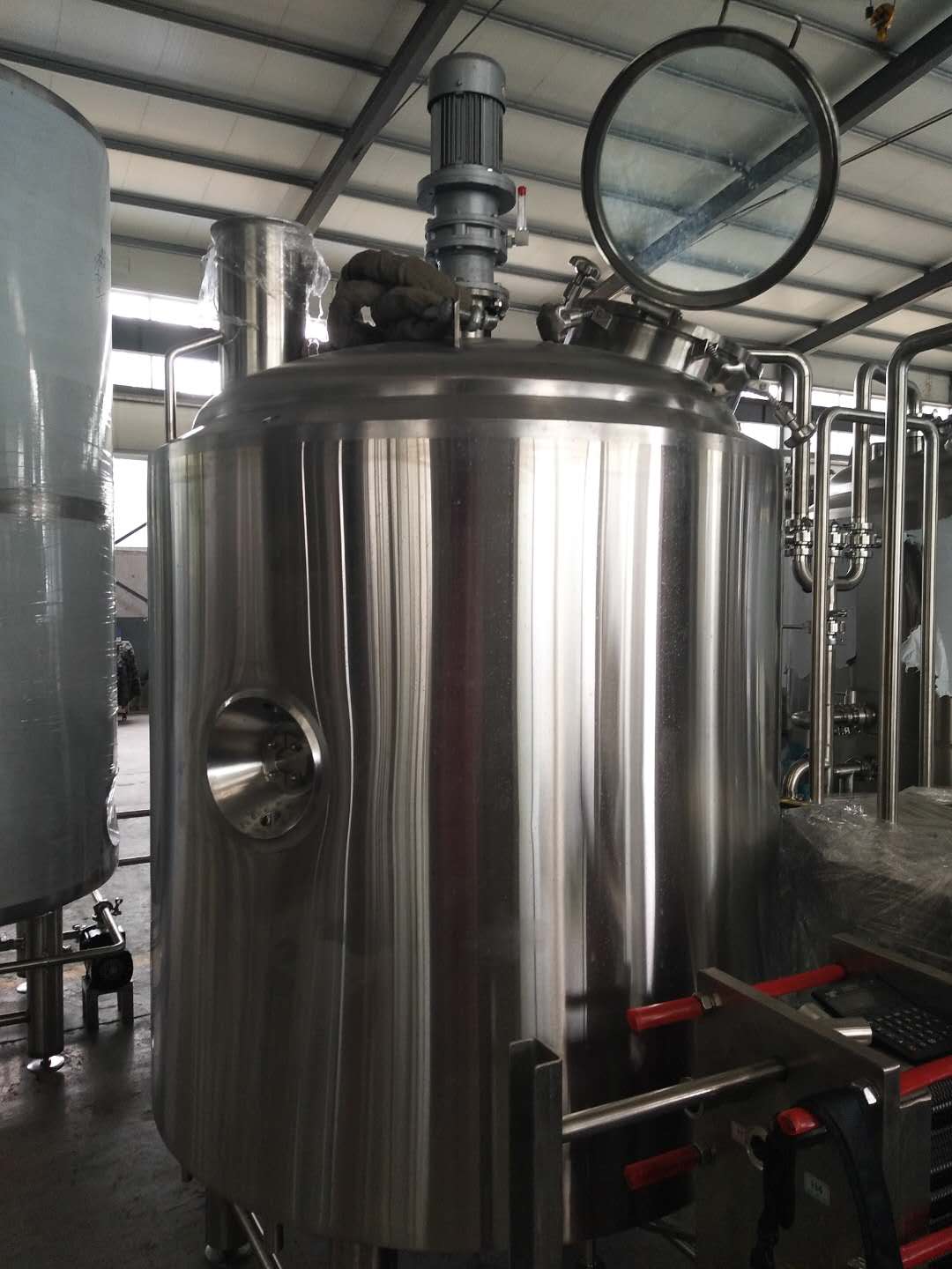 Poland 500L automatic / manual  high quality microbrewery of SUS304 316 from China factory W1