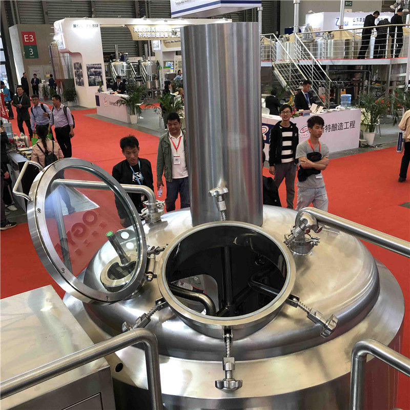 WEMAC 1000L 4 vessels beer brewing system brewery equipment made of stainless steel widely used in hotel