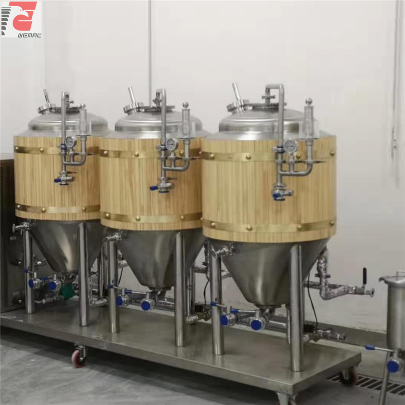 Wood surface mini beer brewery equipment for sale