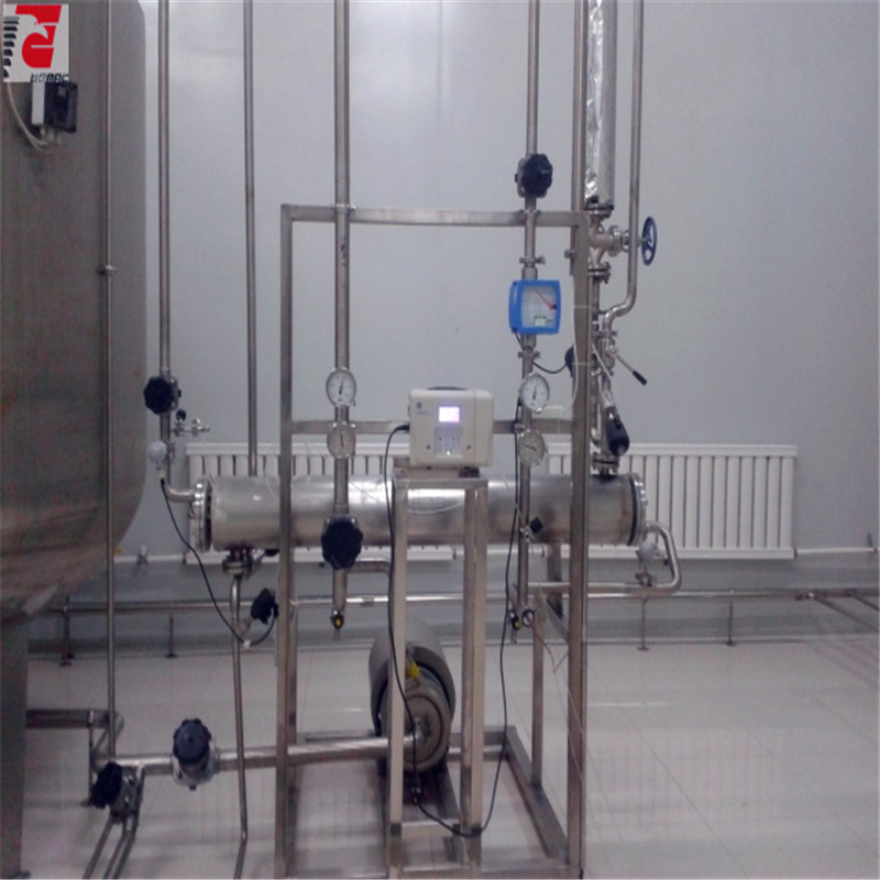 Pharmaceutical sanitary double tube and sheet heat exchanger WEMAC S005