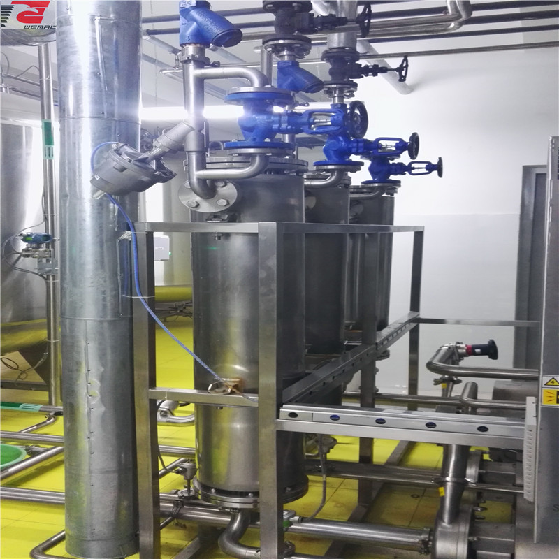 Pharmaceutical sanitary double tube and sheet heat exchanger WEMAC S005