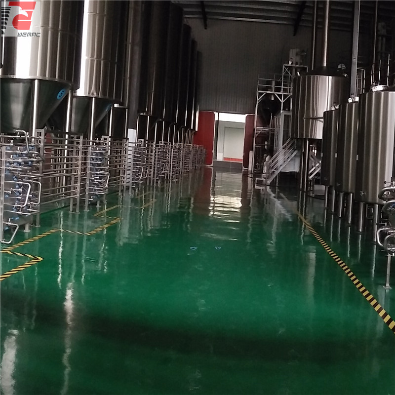 Turnkey beer brewing system for sale china WEMAC H027