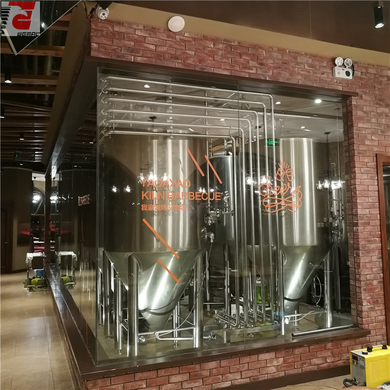 Turnkey beer brewing system and turnkey brewery equipment for sale