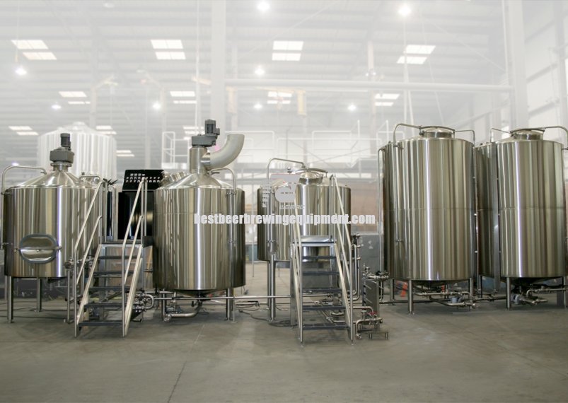 Large scale commercial craft beer brewing making equipment turnkey brewery system manufacturer from China ZXF