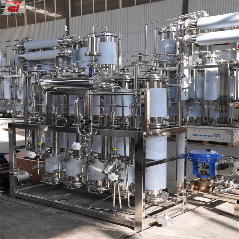 Pharma use energy saving multi column distillation plant for sale China WEMAC S0013